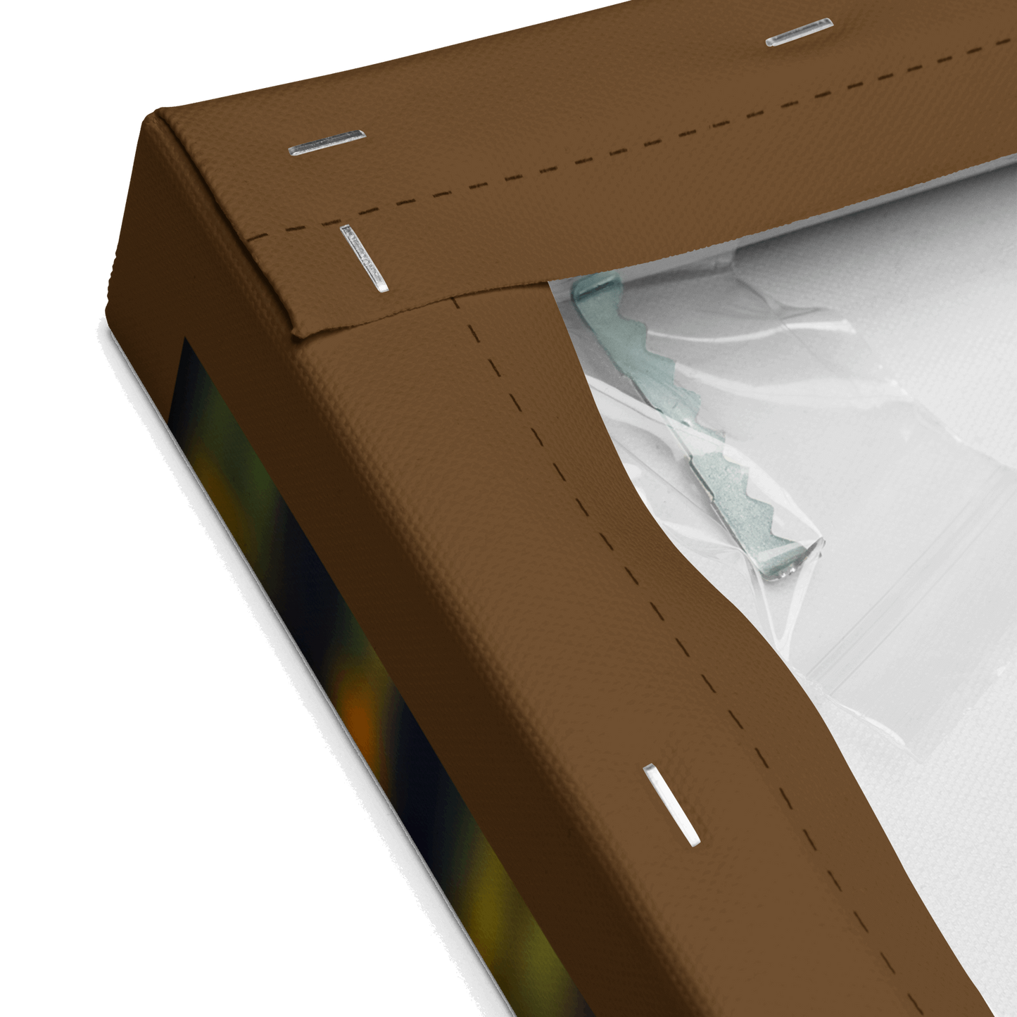 Cutest Giraffe Ever. Fall time visions. Canvas digital print.