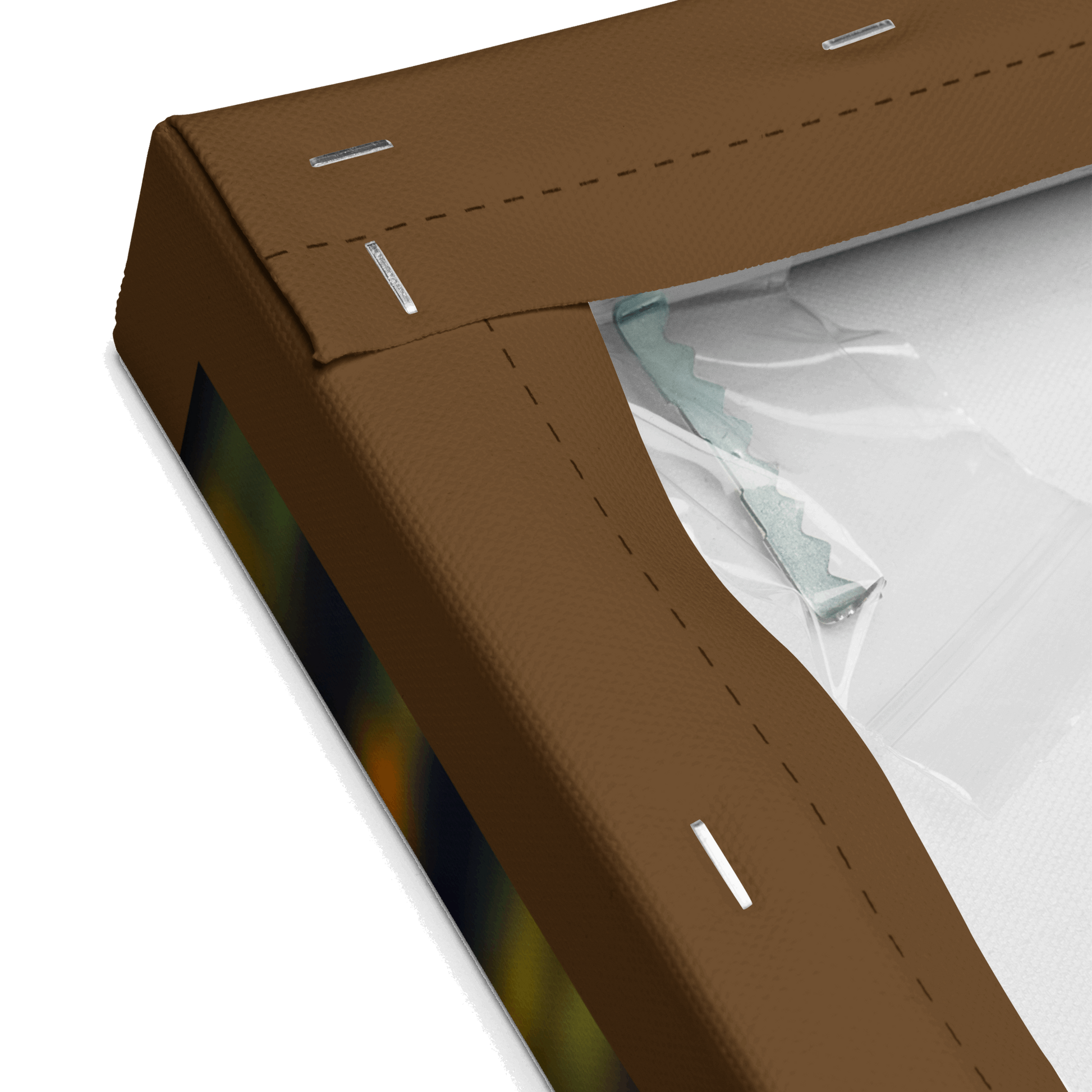 Cutest Giraffe Ever. Fall time visions. Canvas digital print.