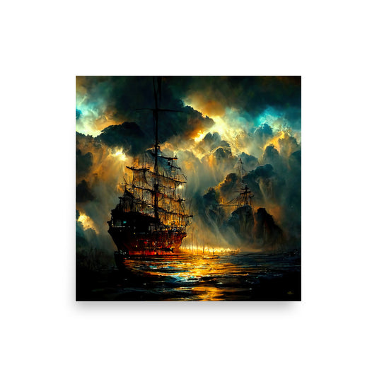 The Grand Pirate Ship Battle poster