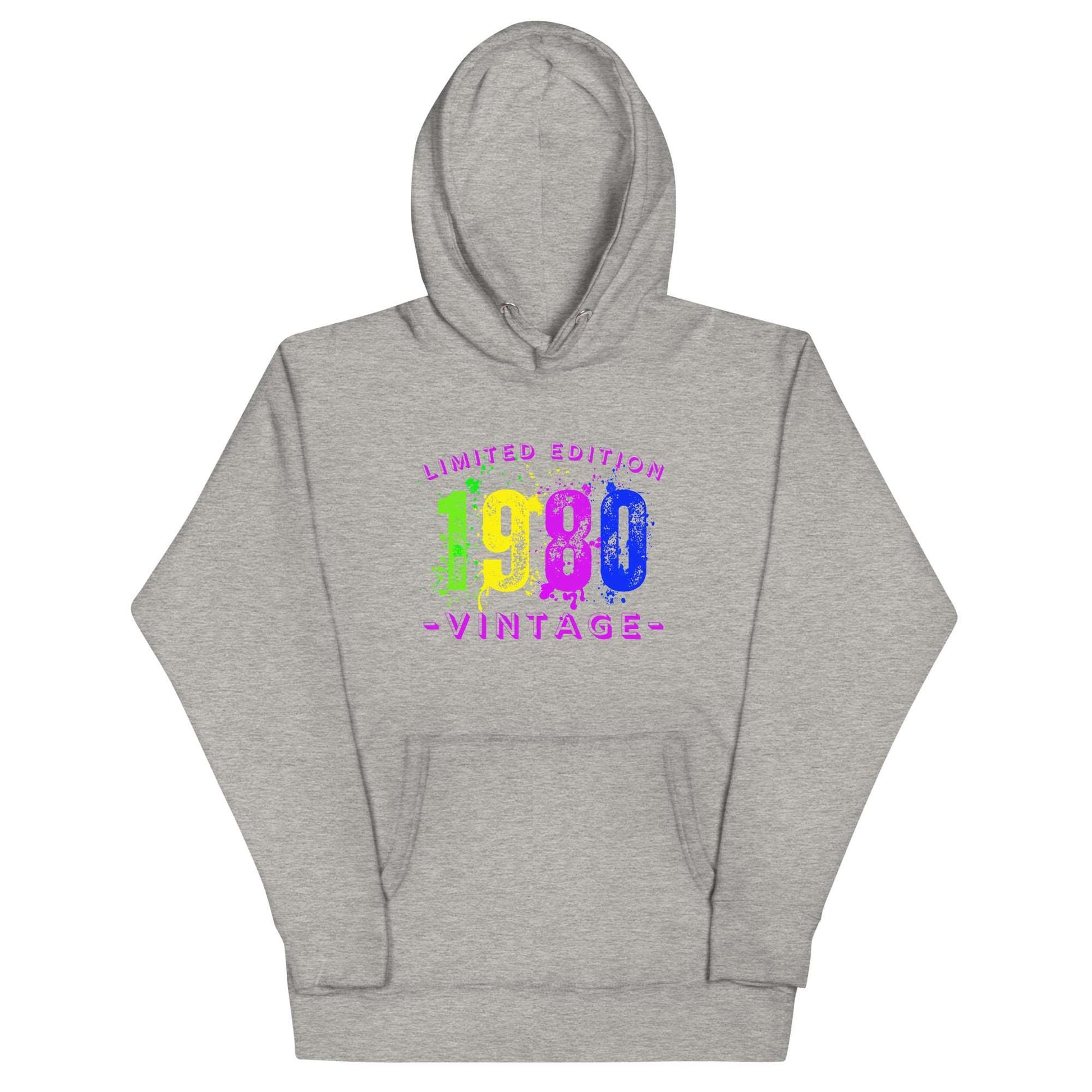 1980 Vintage Unisex Hoodie Sweatshirt