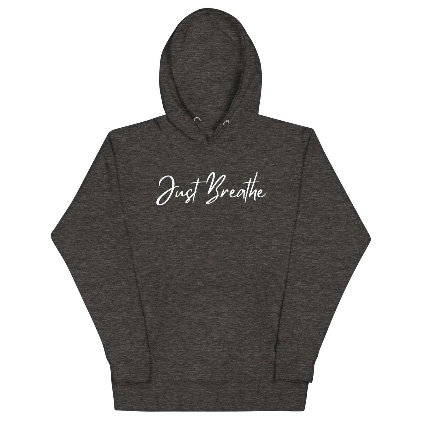 Just Breathe Hoodie Sweatshirt. Unisex Hoodie