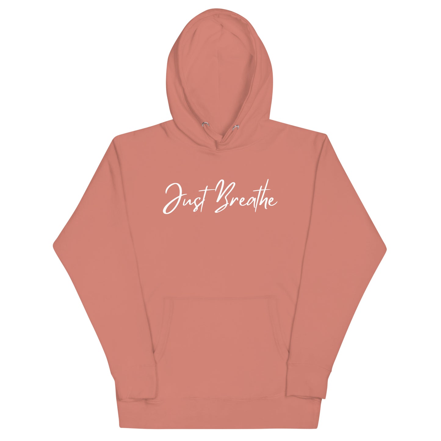 Just Breathe Hoodie Sweatshirt. Unisex Hoodie