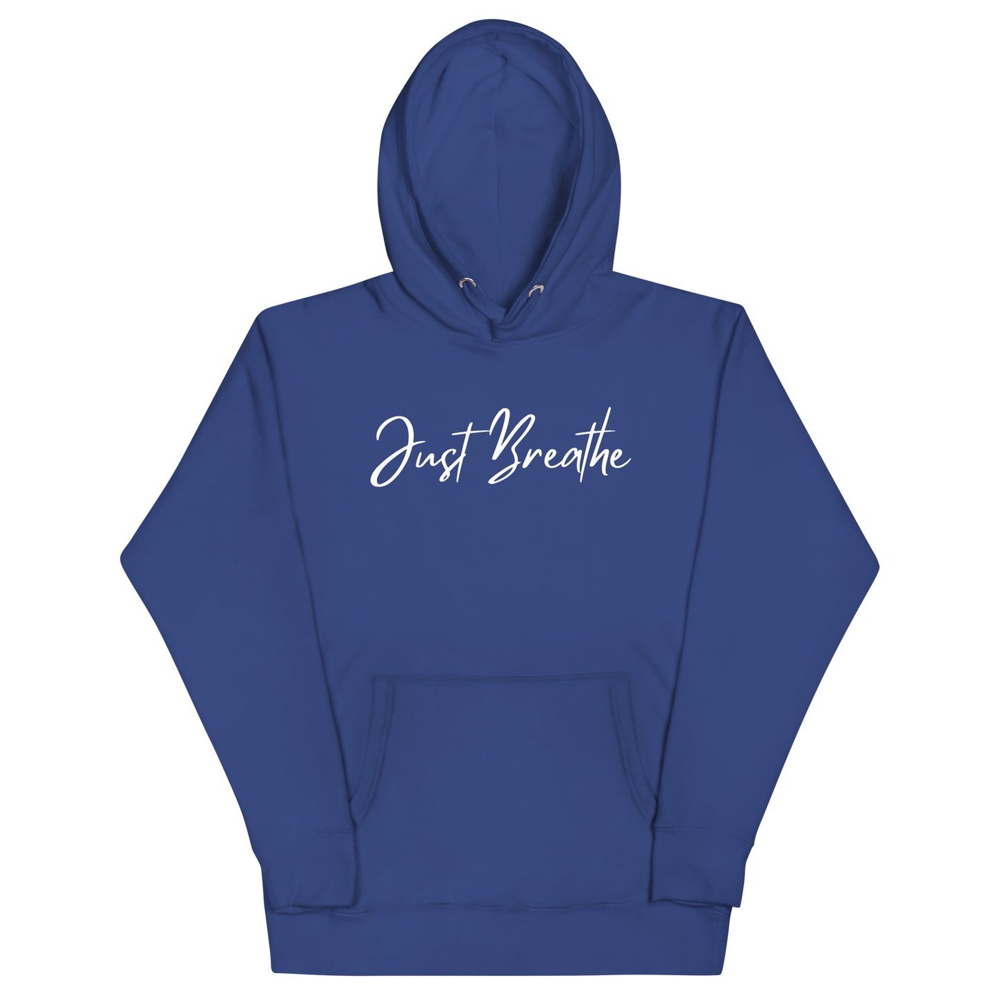 Just Breathe Hoodie Sweatshirt. Unisex Hoodie