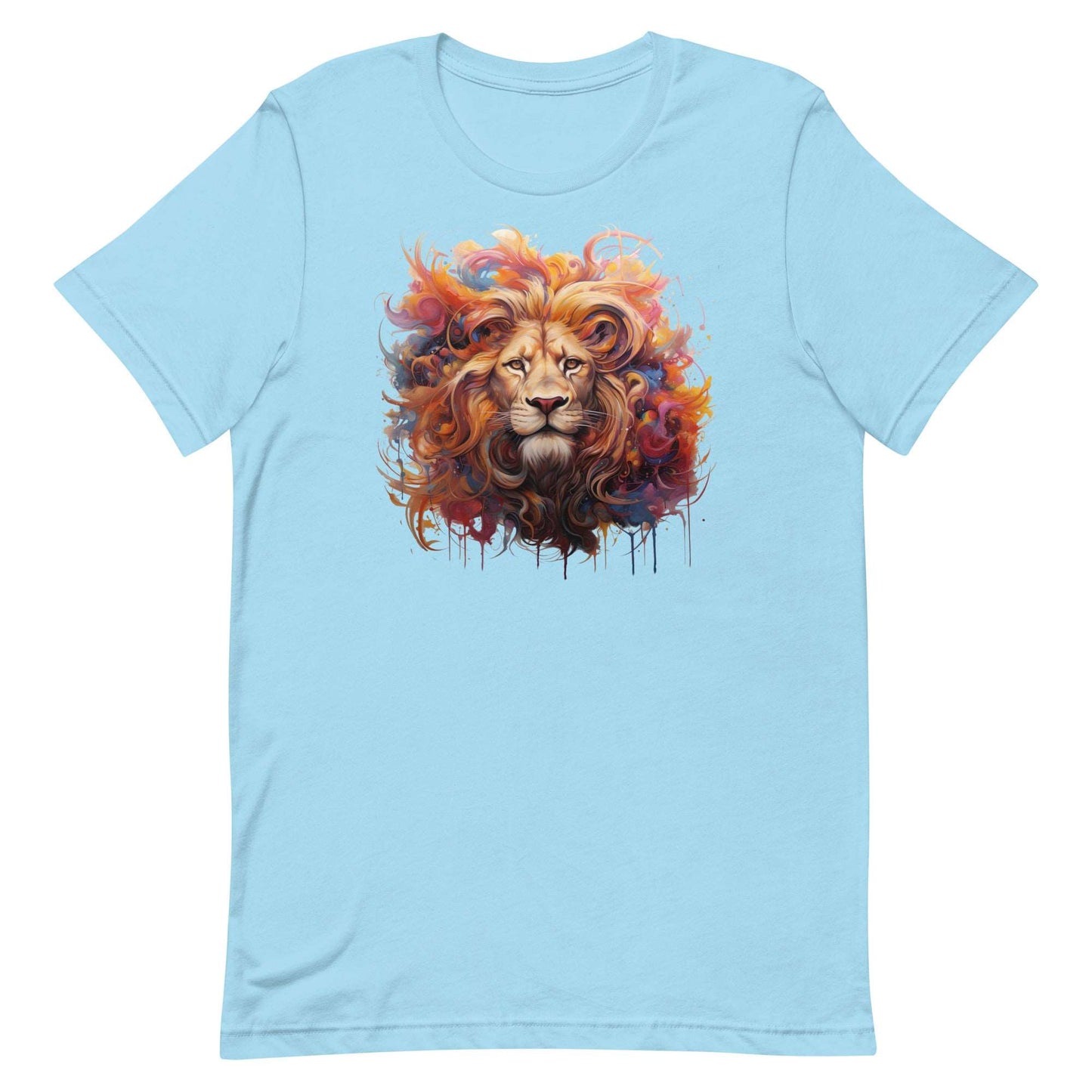 Mystical Lion Abstract. Unisex t-shirt