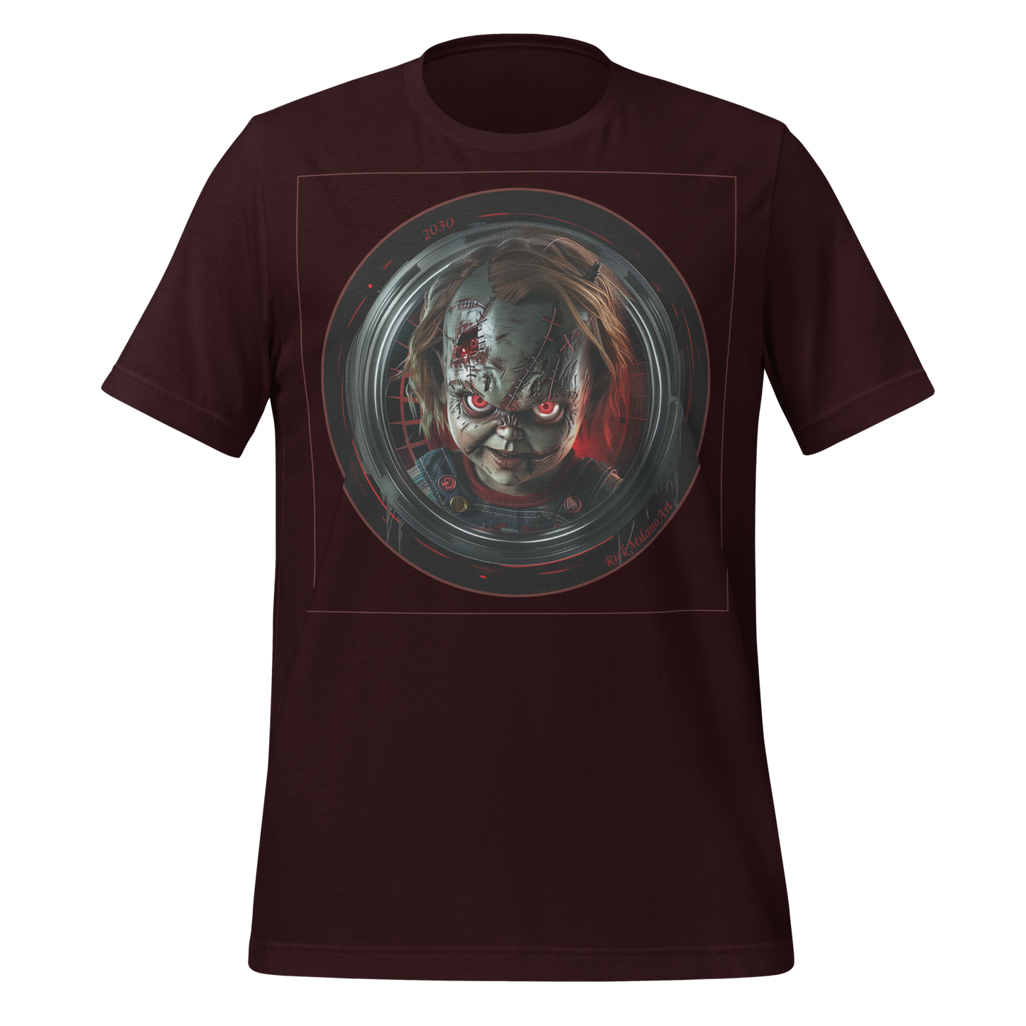 Chucky 2030 | Futuristic Horror Art Unisex t-shirt