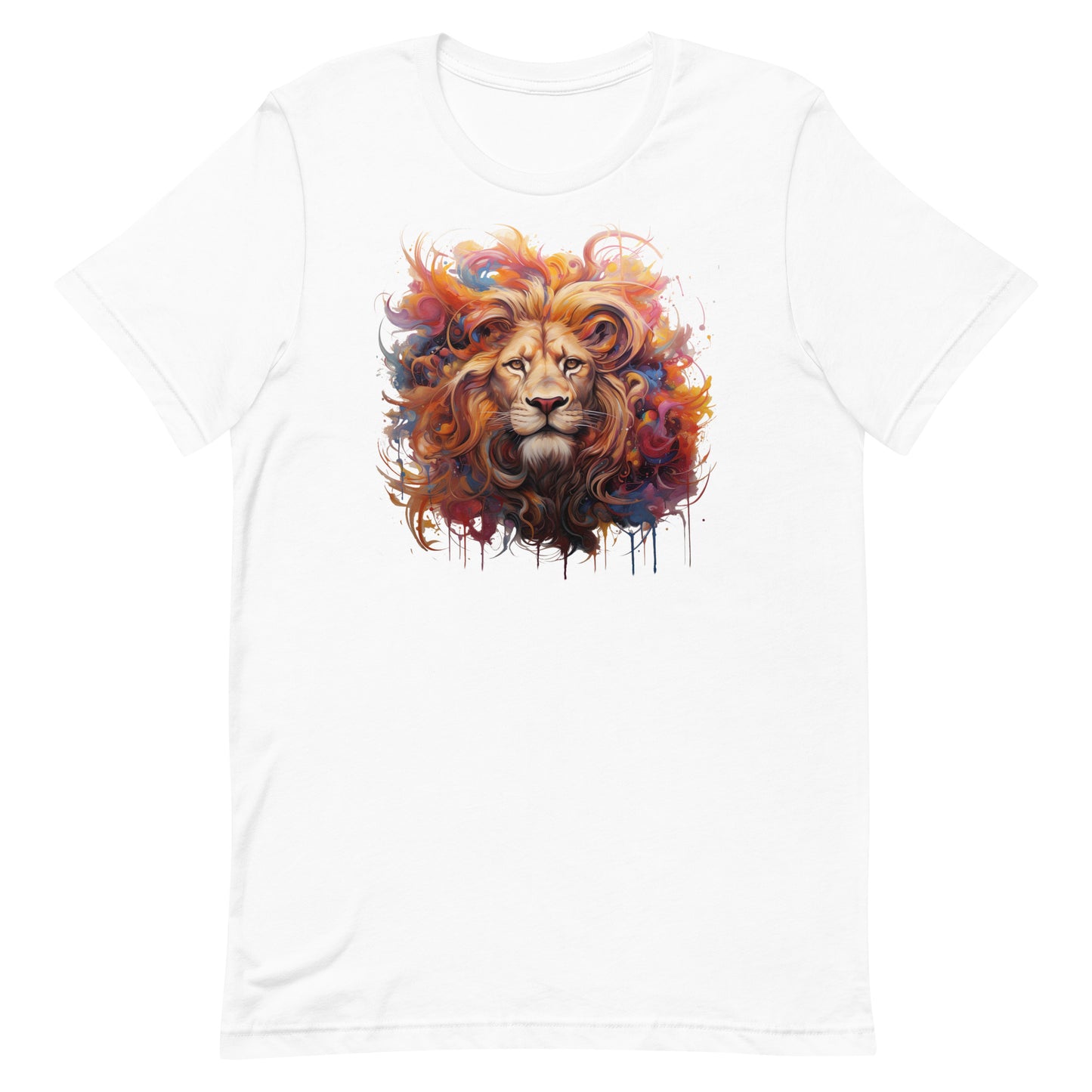 Mystical Lion Abstract. Unisex t-shirt