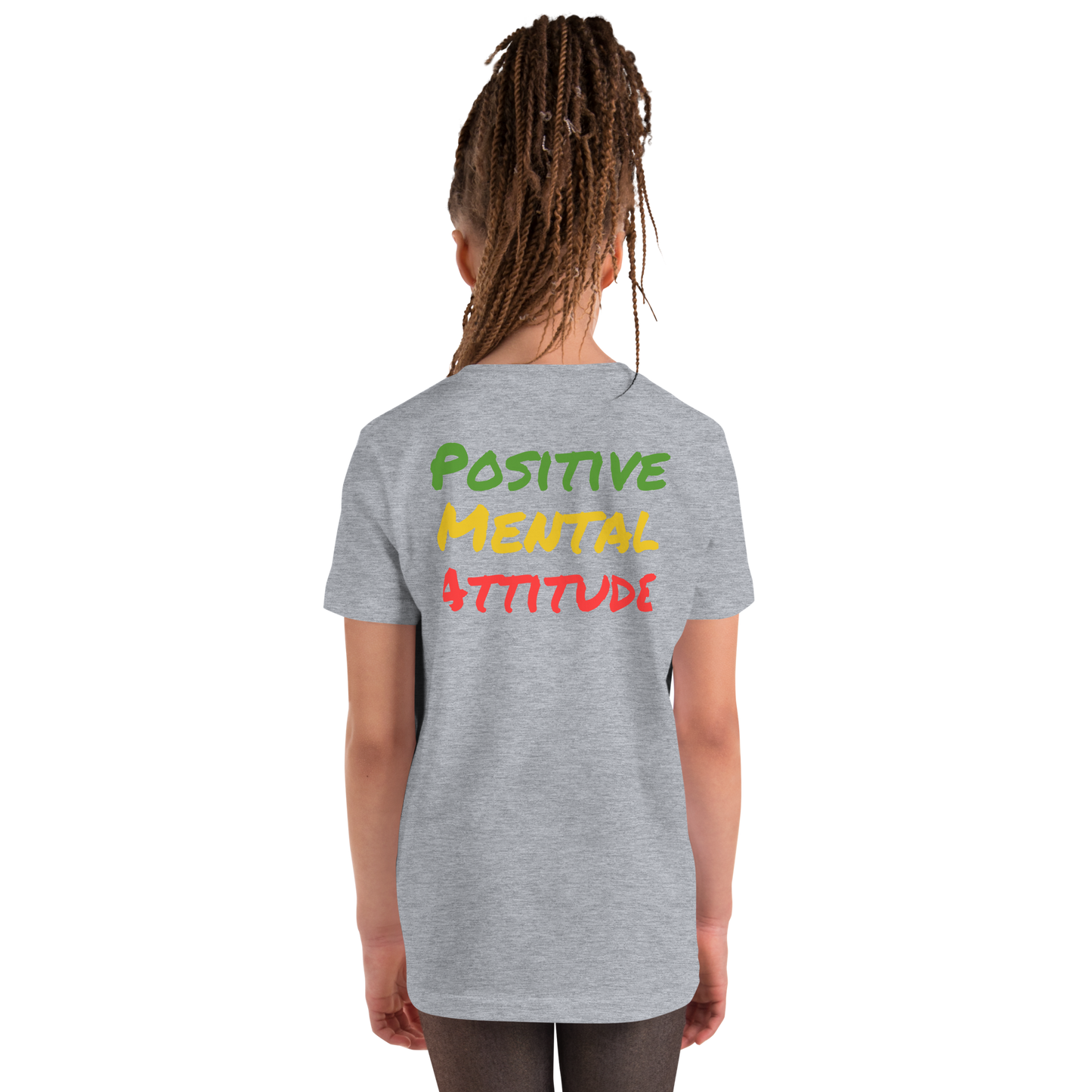 Positive Mental Attitude. Youth Short Sleeve T-Shirt