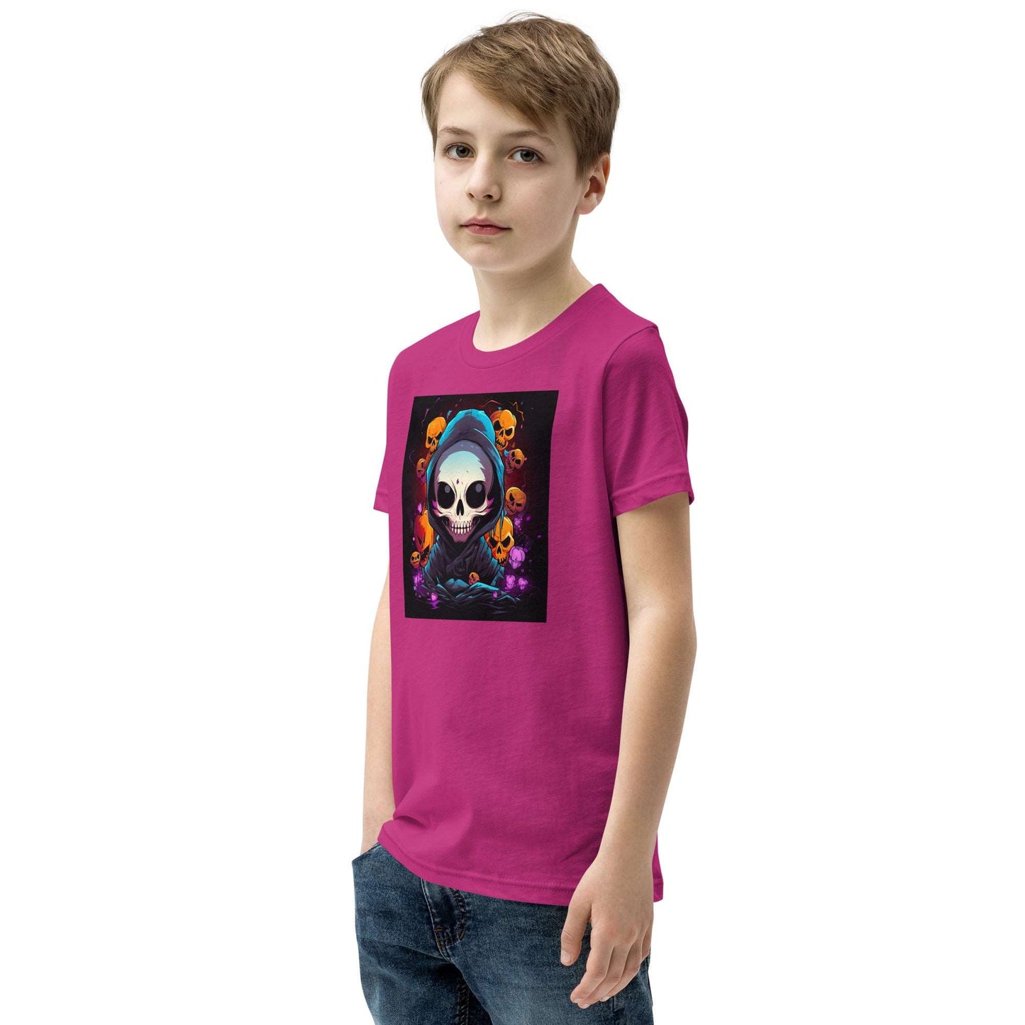 Halloween Skull. Youth T-Shirt