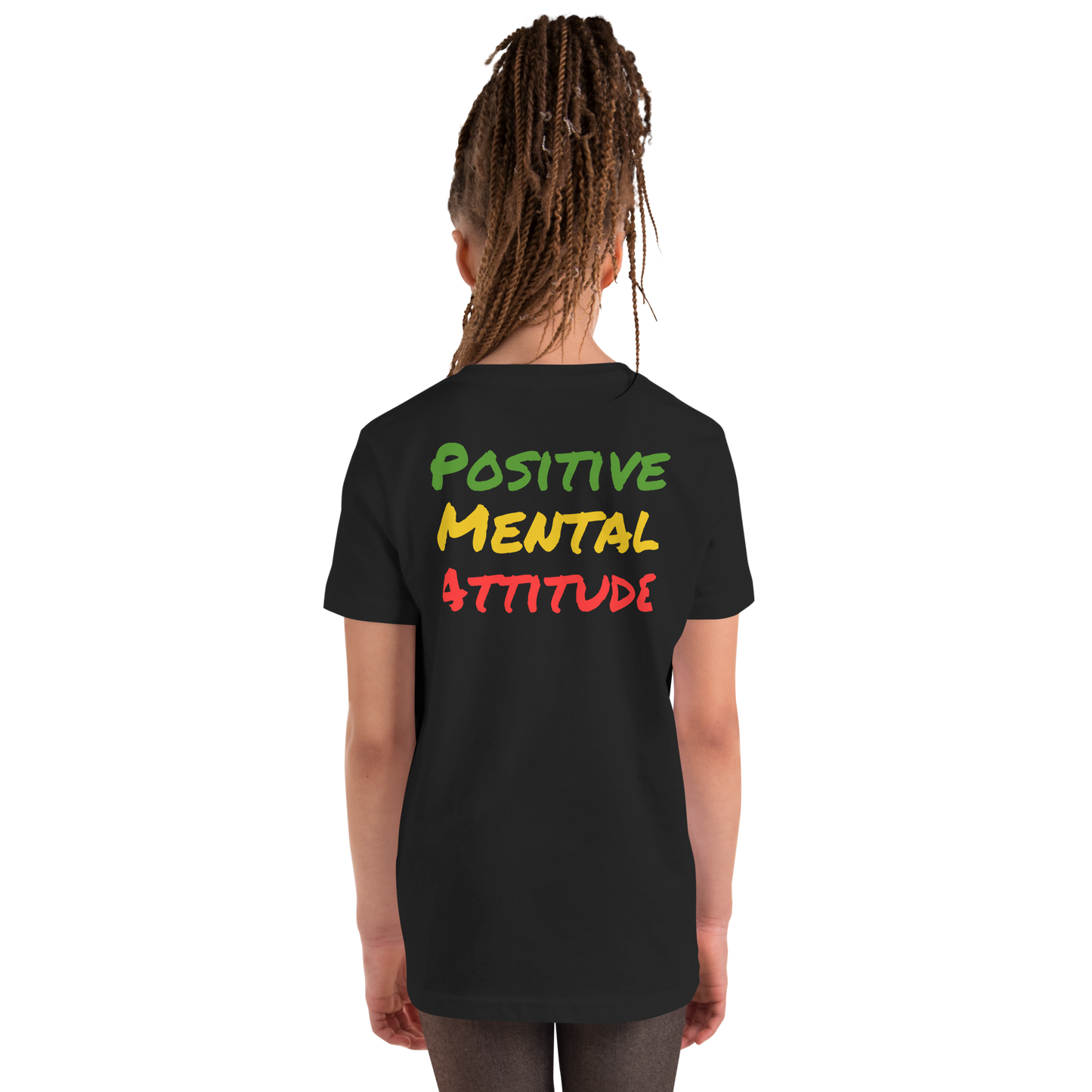 Positive Mental Attitude. Youth Short Sleeve T-Shirt