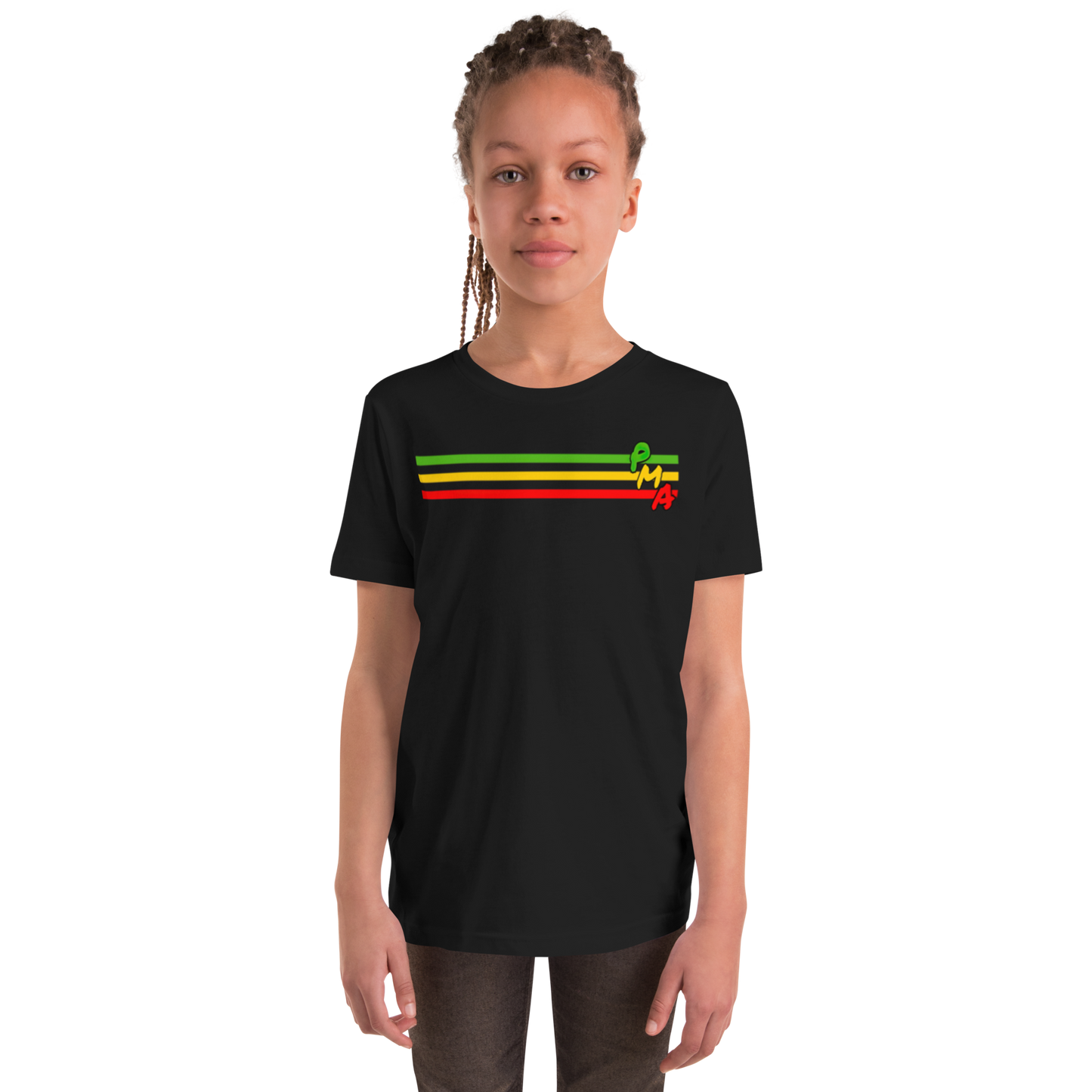 Positive Mental Attitude. Youth Short Sleeve T-Shirt