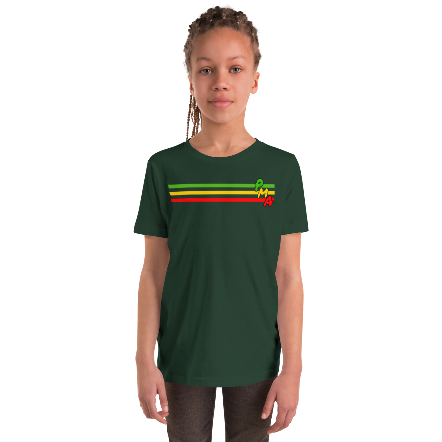 Positive Mental Attitude. Youth Short Sleeve T-Shirt