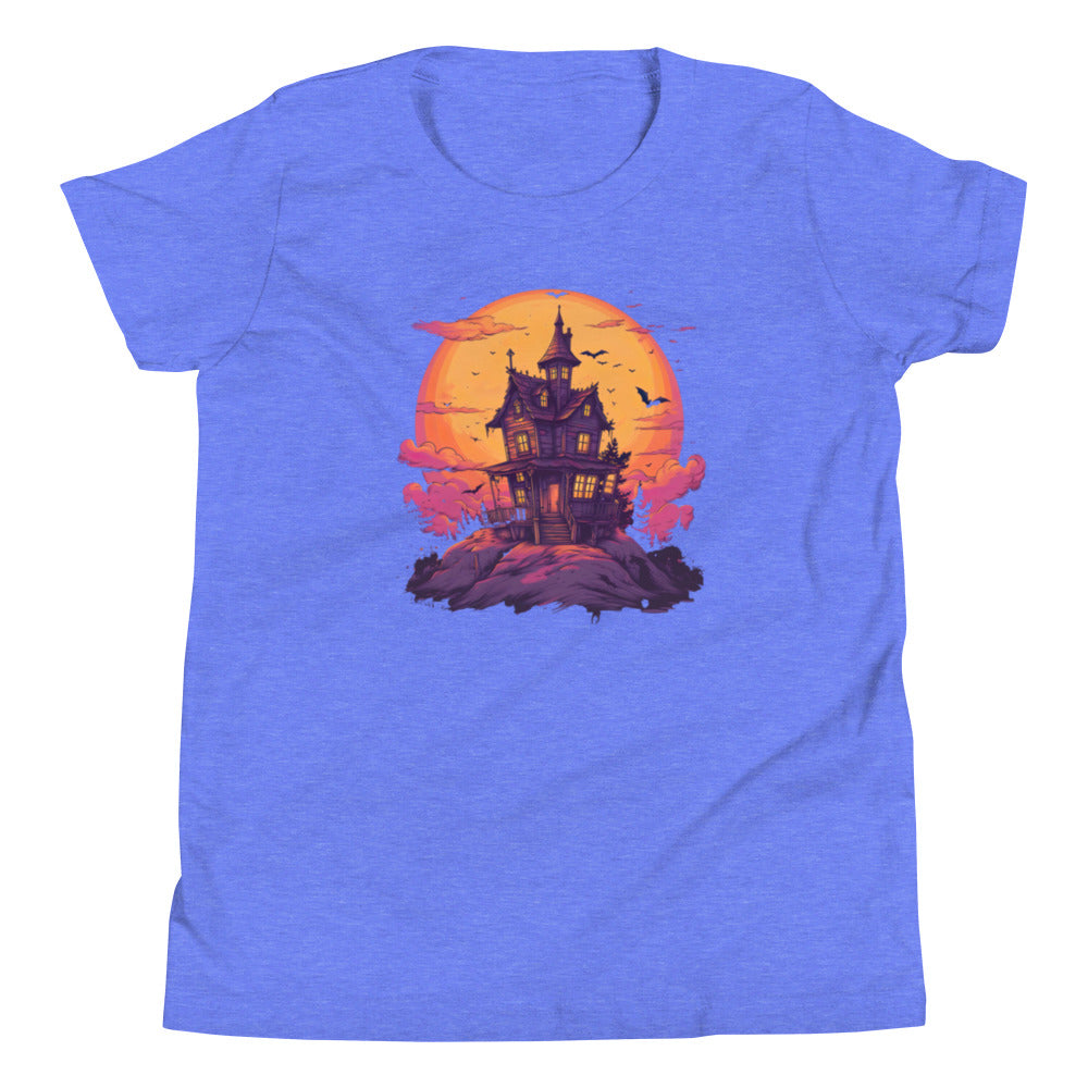Haunted House. Youth Short Sleeve T-Shirt
