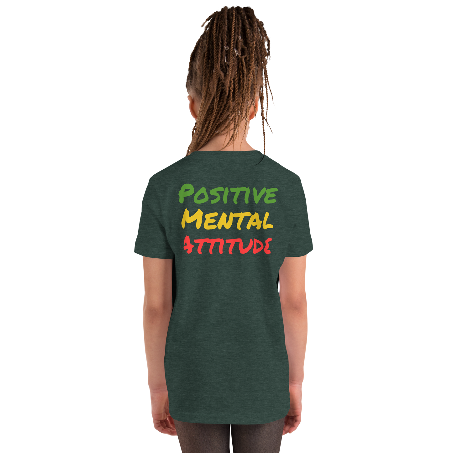 Positive Mental Attitude. Youth Short Sleeve T-Shirt