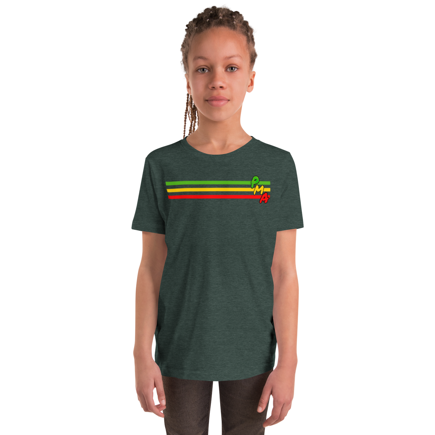 Positive Mental Attitude. Youth Short Sleeve T-Shirt