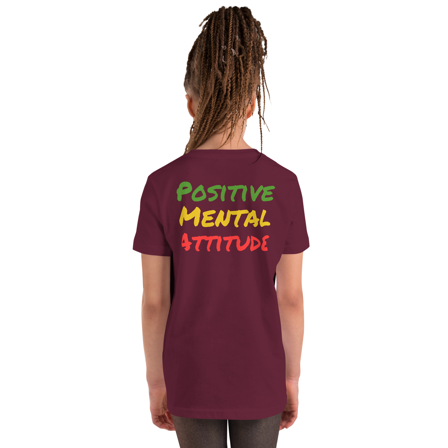 Positive Mental Attitude. Youth Short Sleeve T-Shirt
