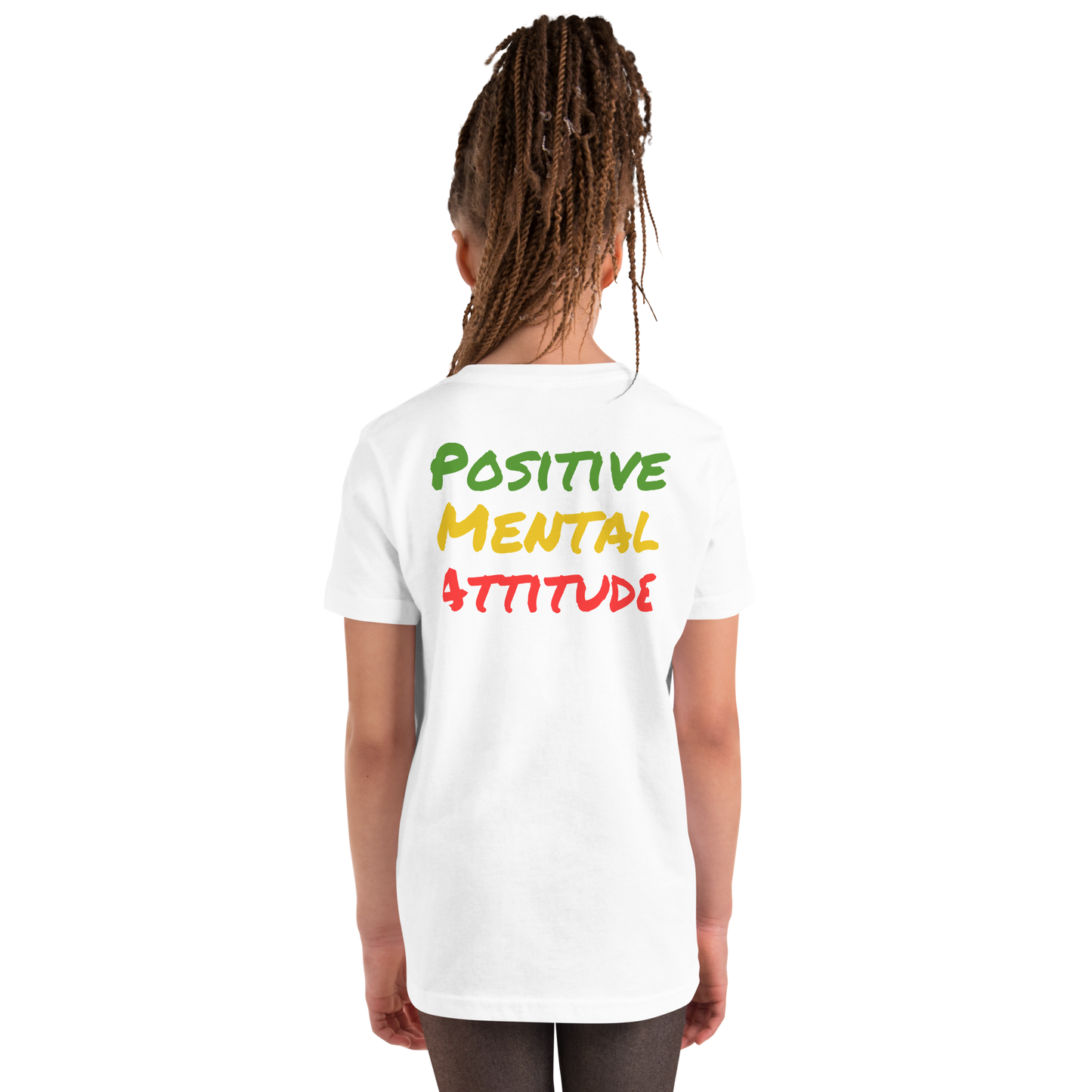 Positive Mental Attitude. Youth Short Sleeve T-Shirt