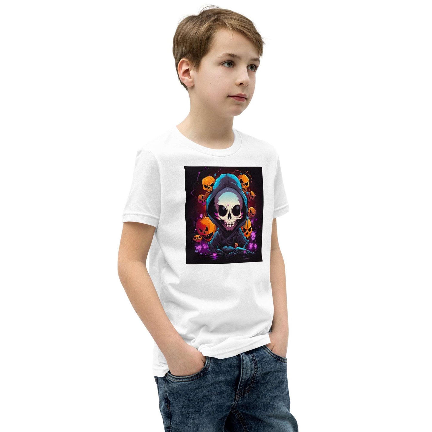 Halloween Skull. Youth T-Shirt