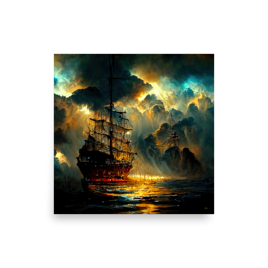 The Grand Pirate Ship Battle poster