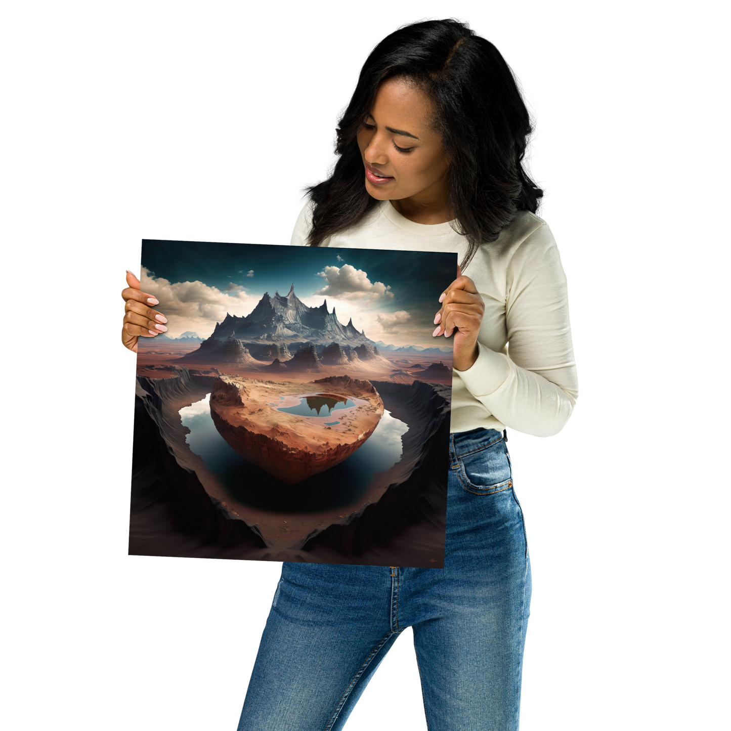 Surreal Horizons: A Landscape Unimagined Poster