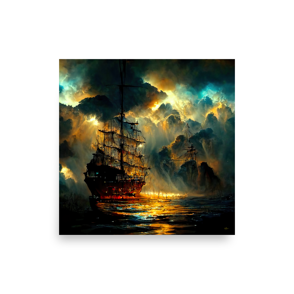 The Grand Pirate Ship Battle poster