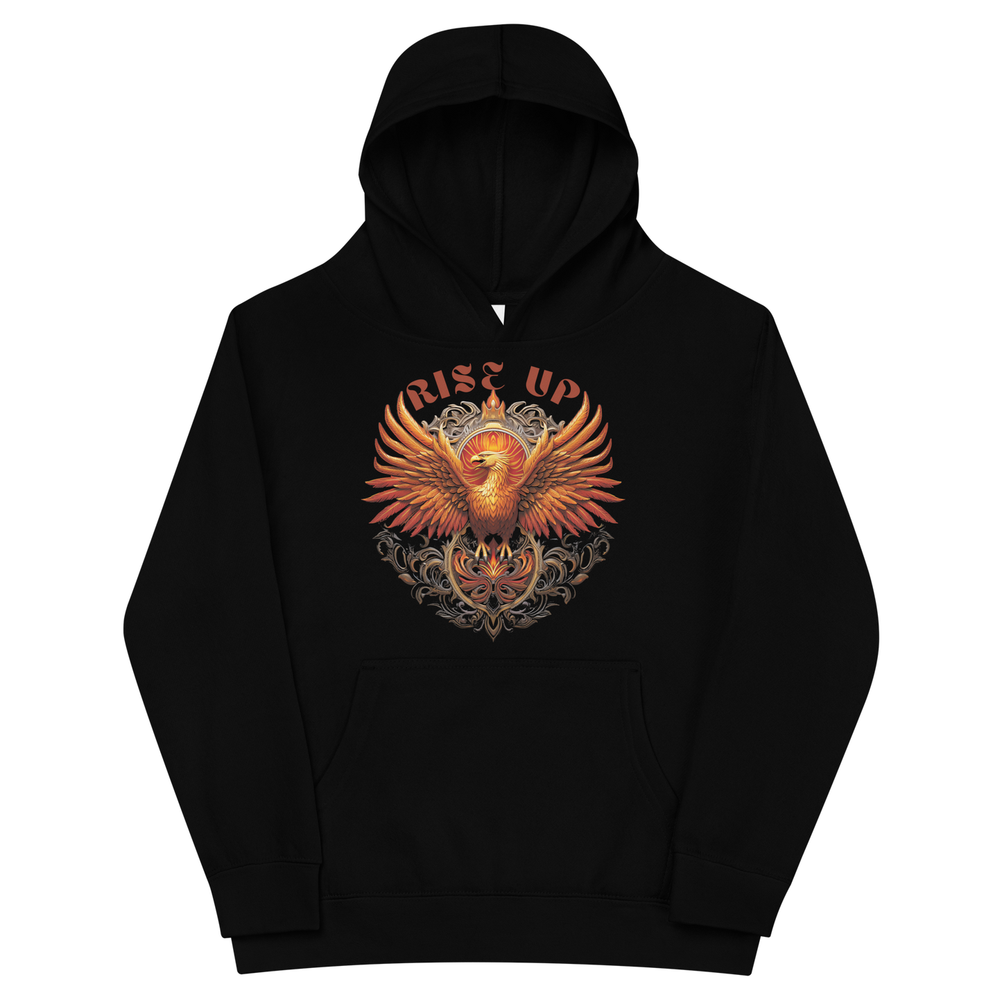 Phoenix Rise Up! Kids fleece hoodie
