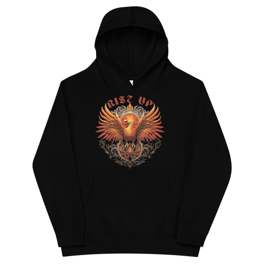 Phoenix Rise Up! Kids fleece hoodie
