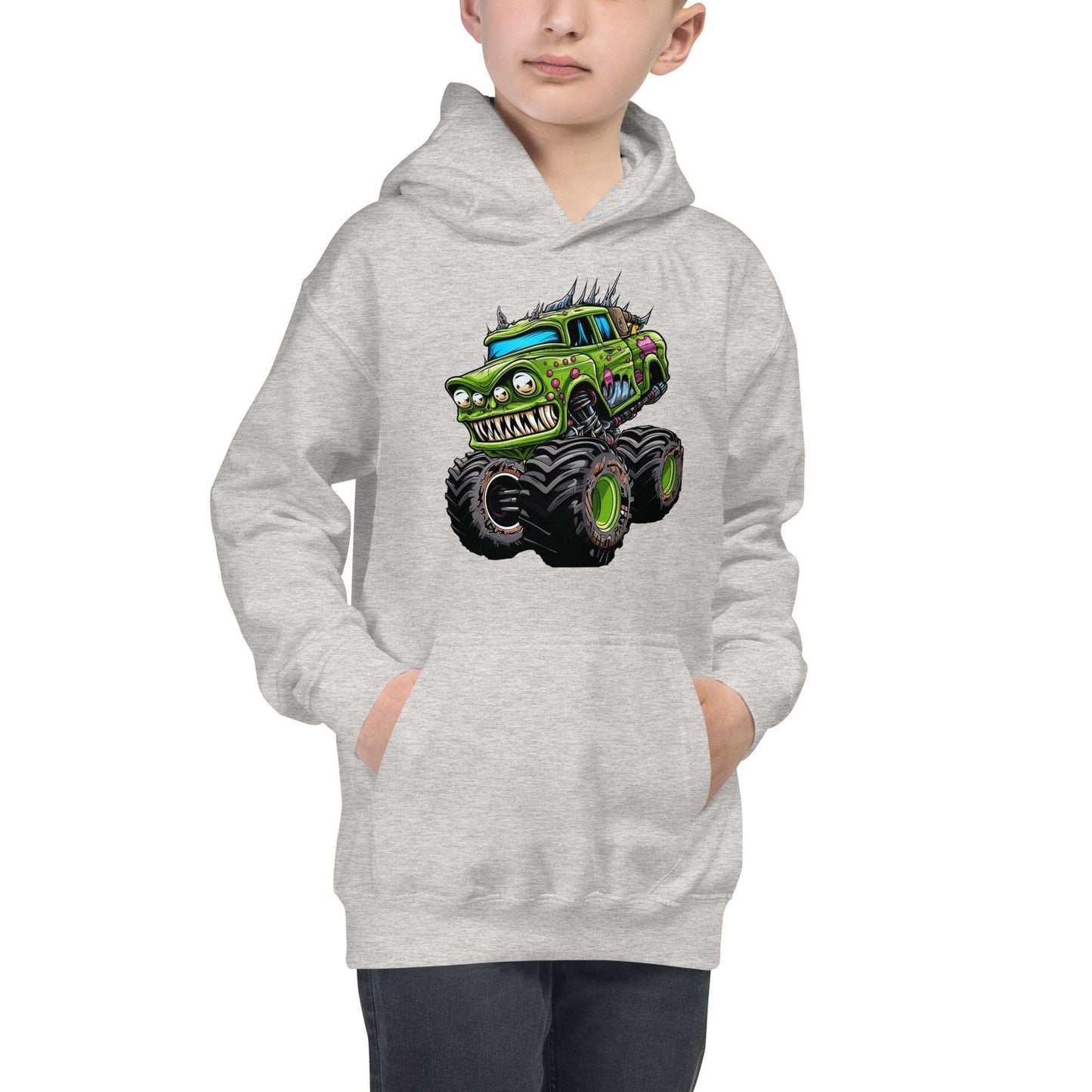 Monster Truck Original. Kids Hoodie