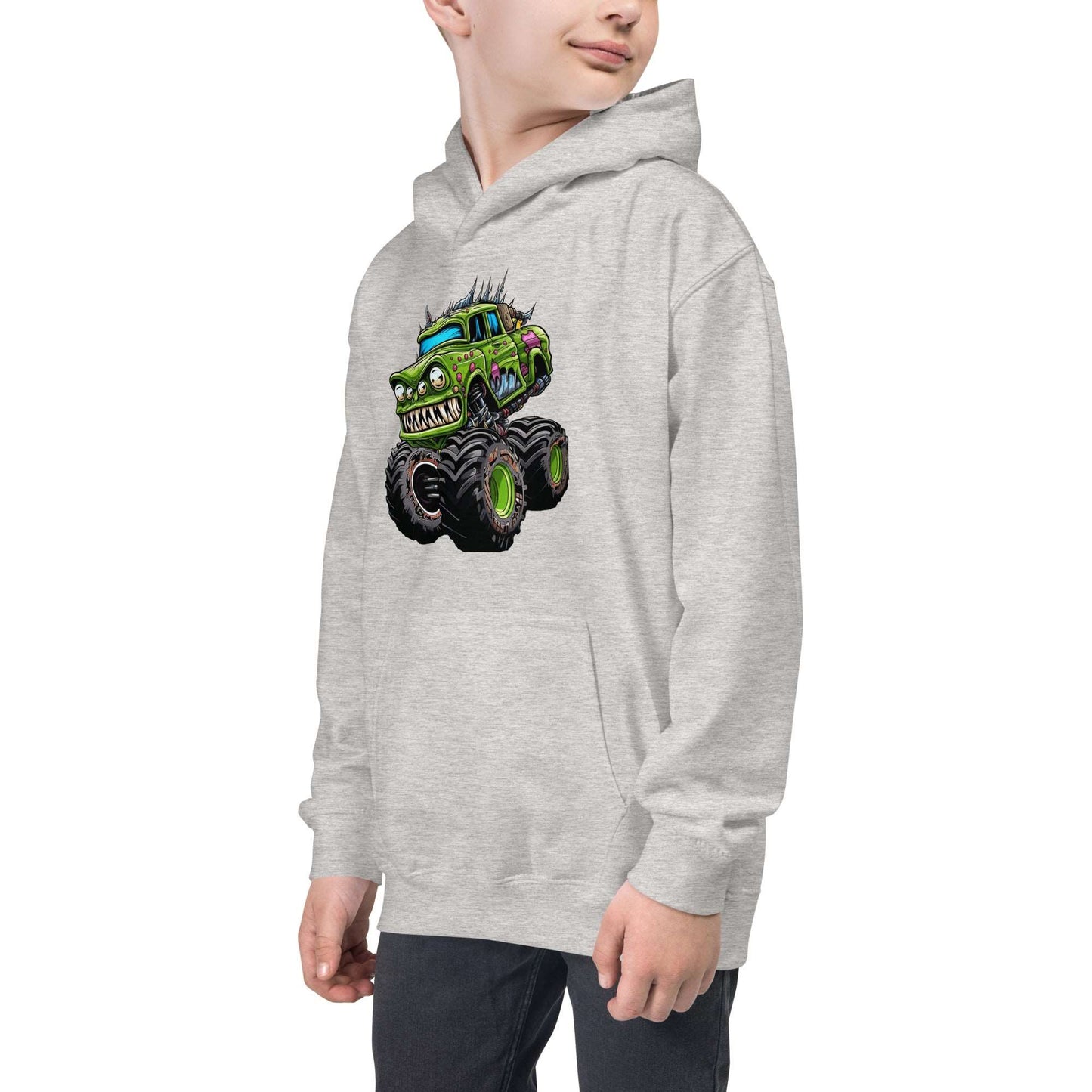 Monster Truck Original. Kids Hoodie