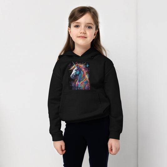 Super Cool Unicorn drawing. Kids Hoodie