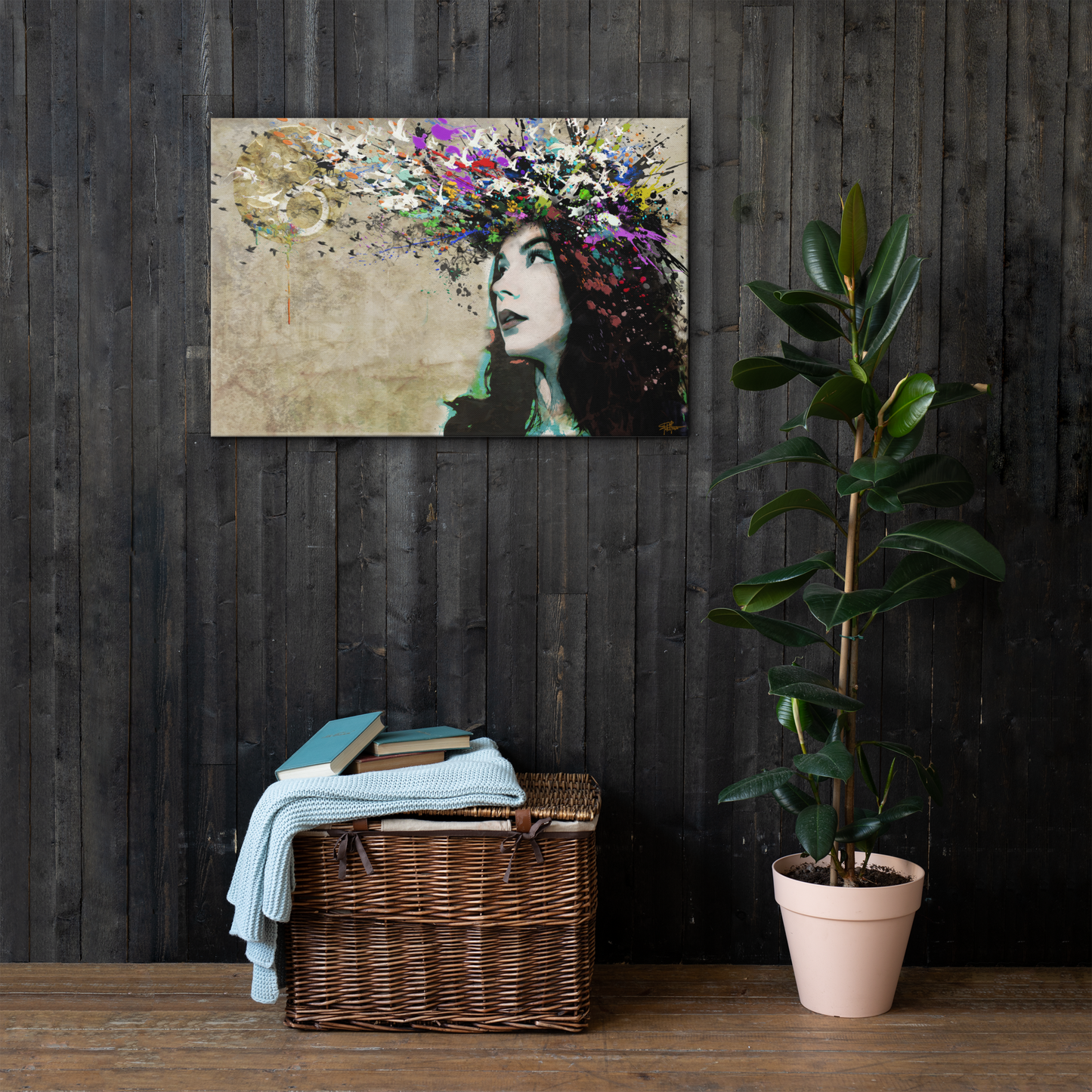 Anima in Moto 24 x 36 Canvas - Limited Edition