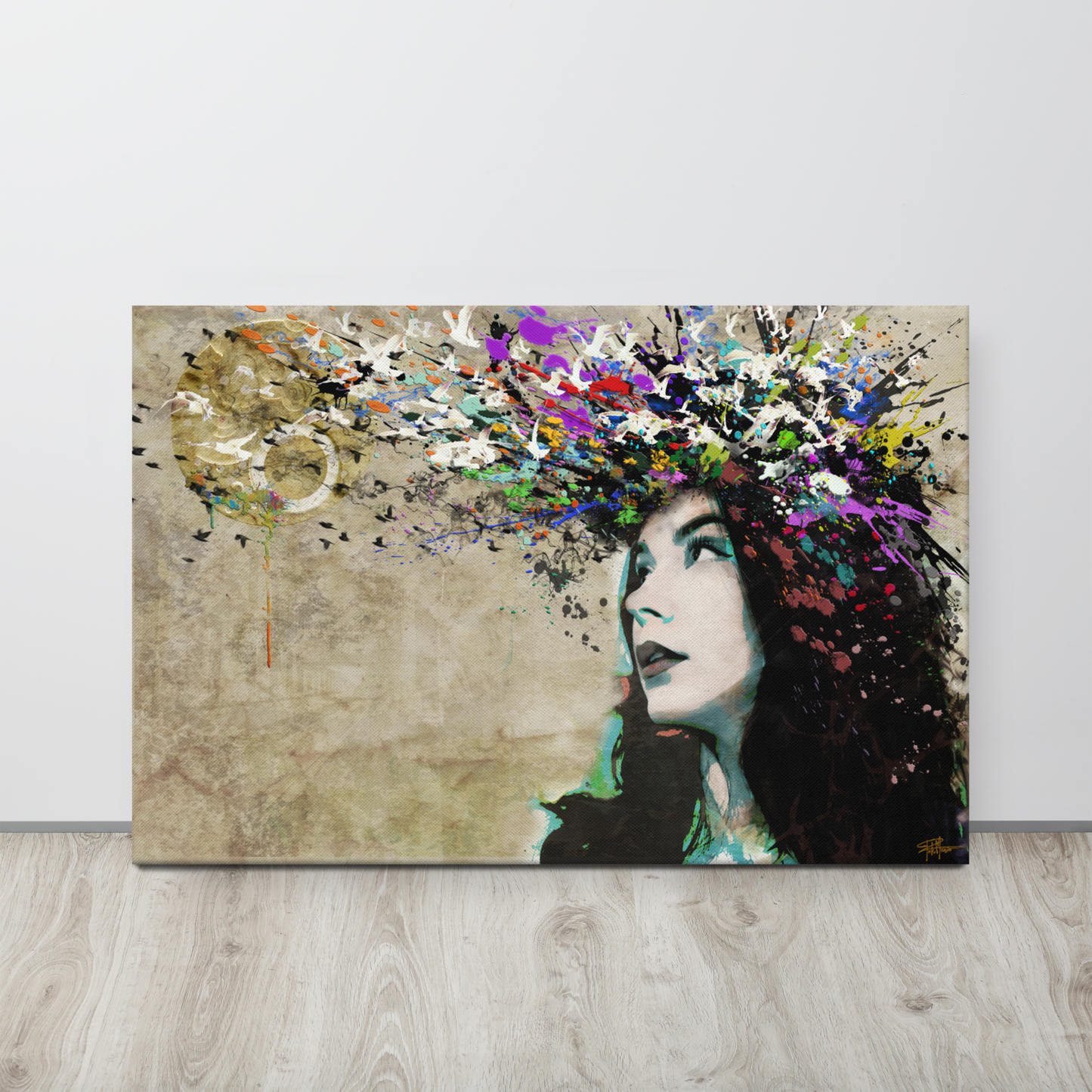 Anima in Moto 24 x 36 Canvas - Limited Edition