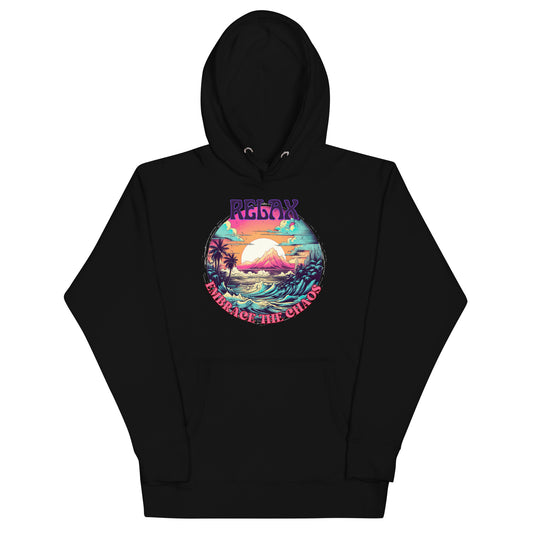 Relax, Embrace the Chaos Unisex Hoodie