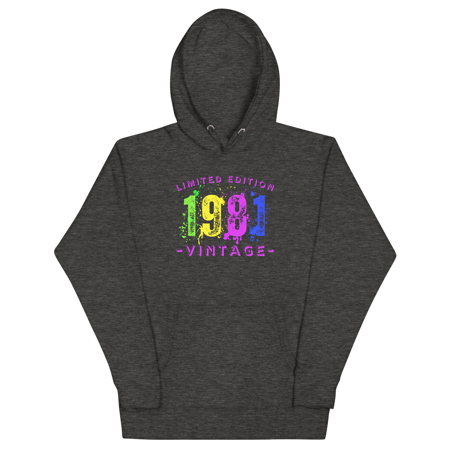 1981 Limited Edition, Vintage Unisex Hoodie Sweatshirt. A nod to nostalgia.