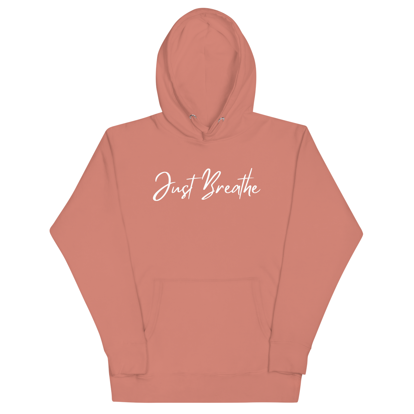 Just Breathe Hoodie Sweatshirt. Unisex Hoodie