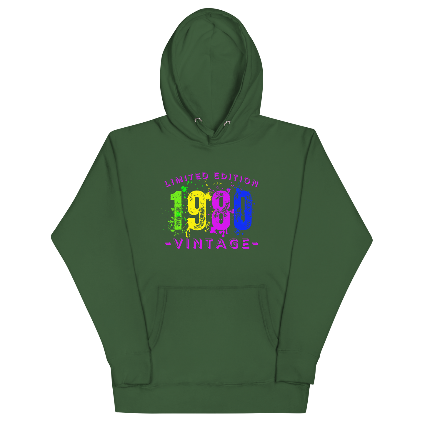 1980 Vintage Unisex Hoodie Sweatshirt