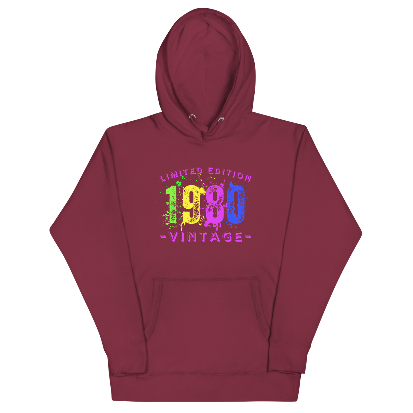 1980 Vintage Unisex Hoodie Sweatshirt