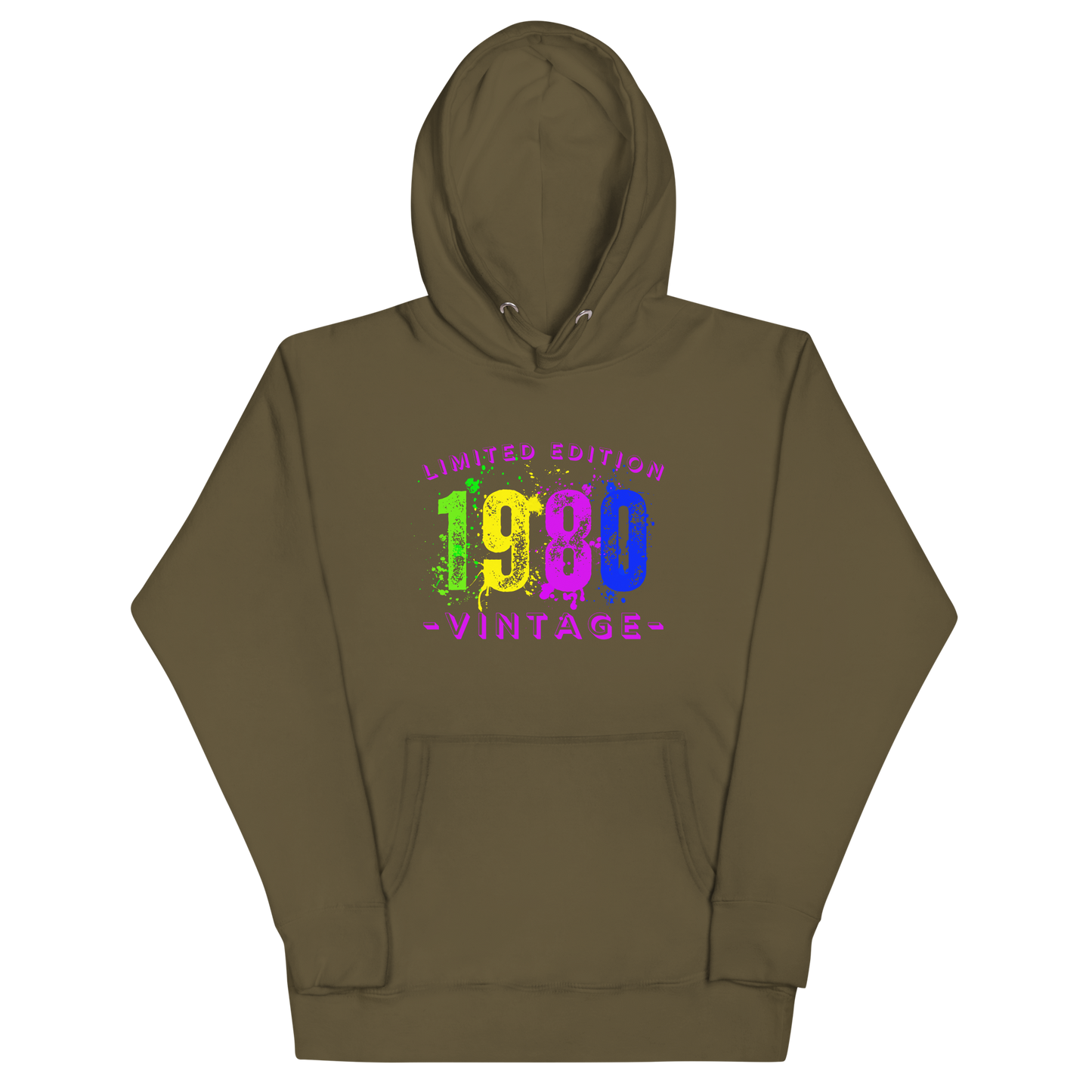 1980 Vintage Unisex Hoodie Sweatshirt