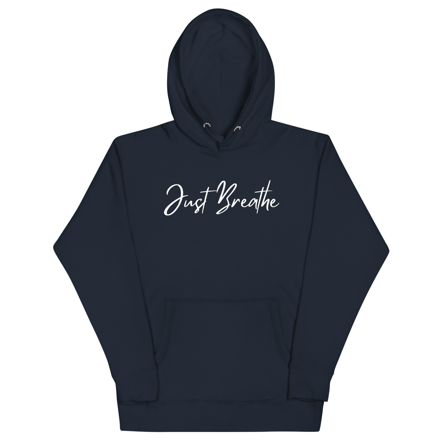 Just Breathe Hoodie Sweatshirt. Unisex Hoodie