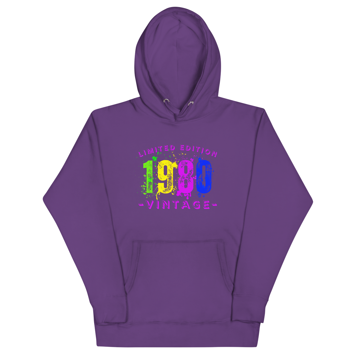 1980 Vintage Unisex Hoodie Sweatshirt