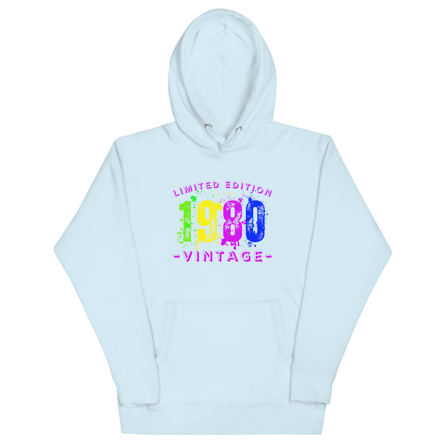 1980 Vintage Unisex Hoodie Sweatshirt