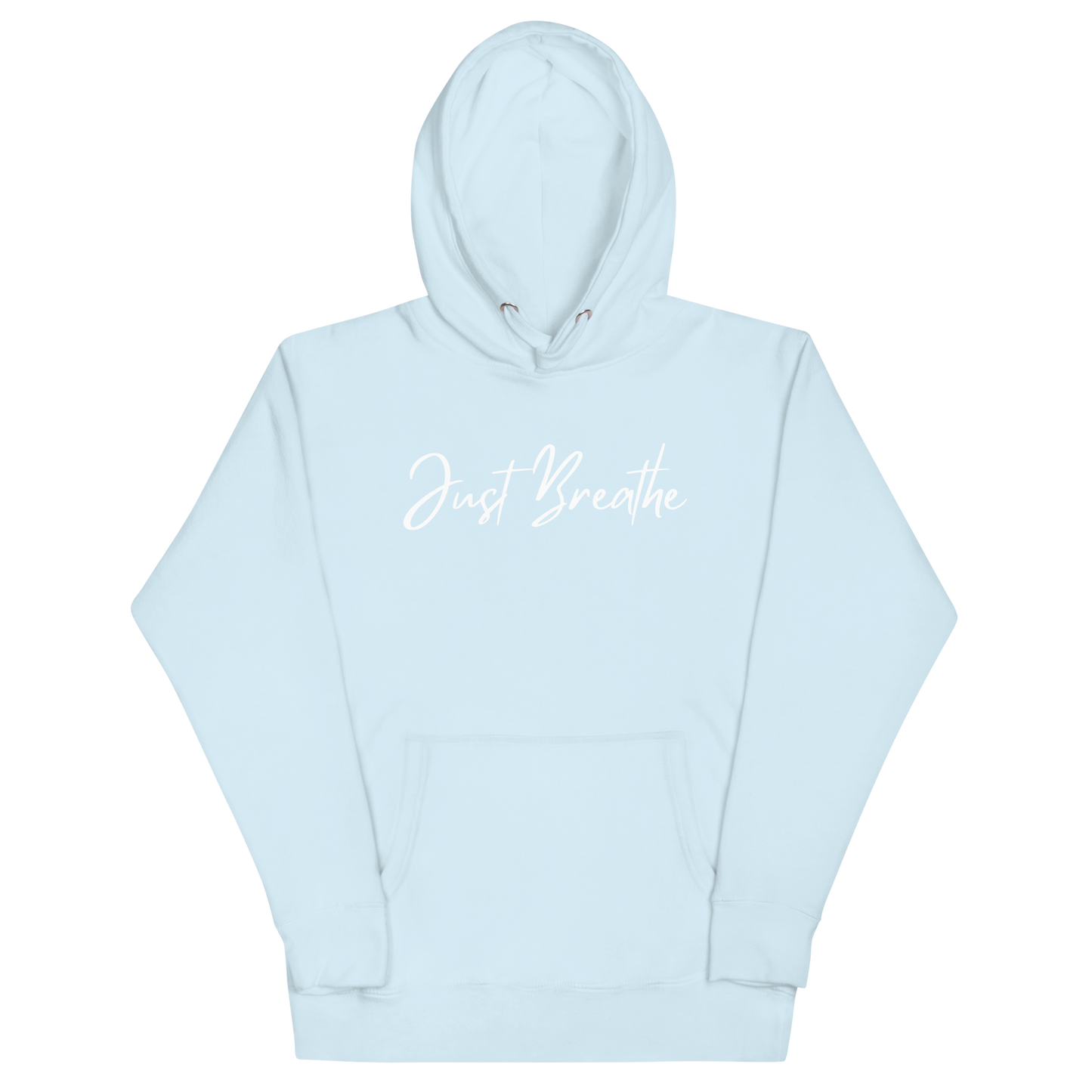Just Breathe Hoodie Sweatshirt. Unisex Hoodie