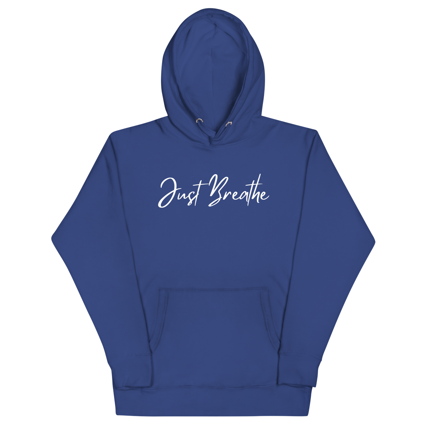 Just Breathe Hoodie Sweatshirt. Unisex Hoodie