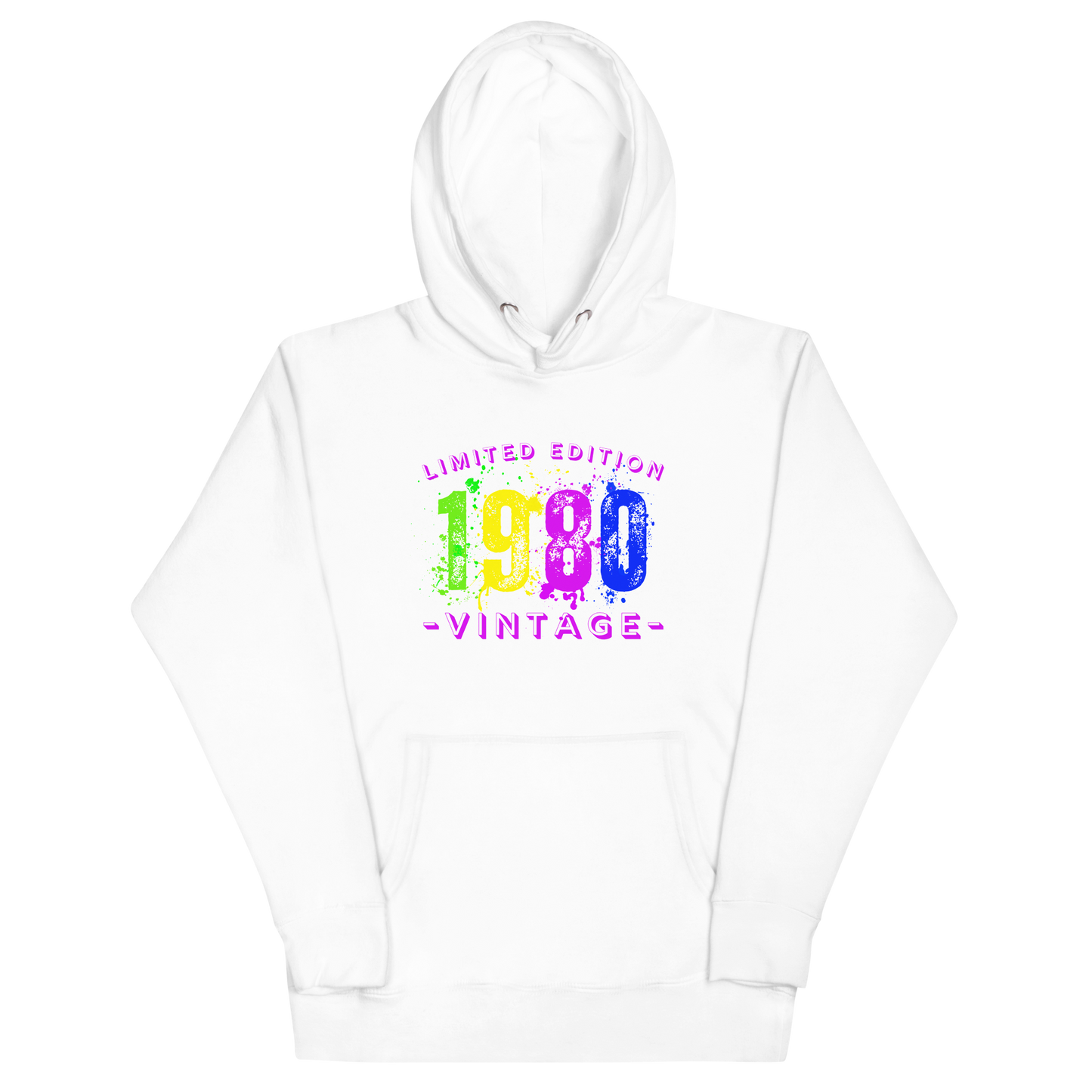 1980 Vintage Unisex Hoodie Sweatshirt