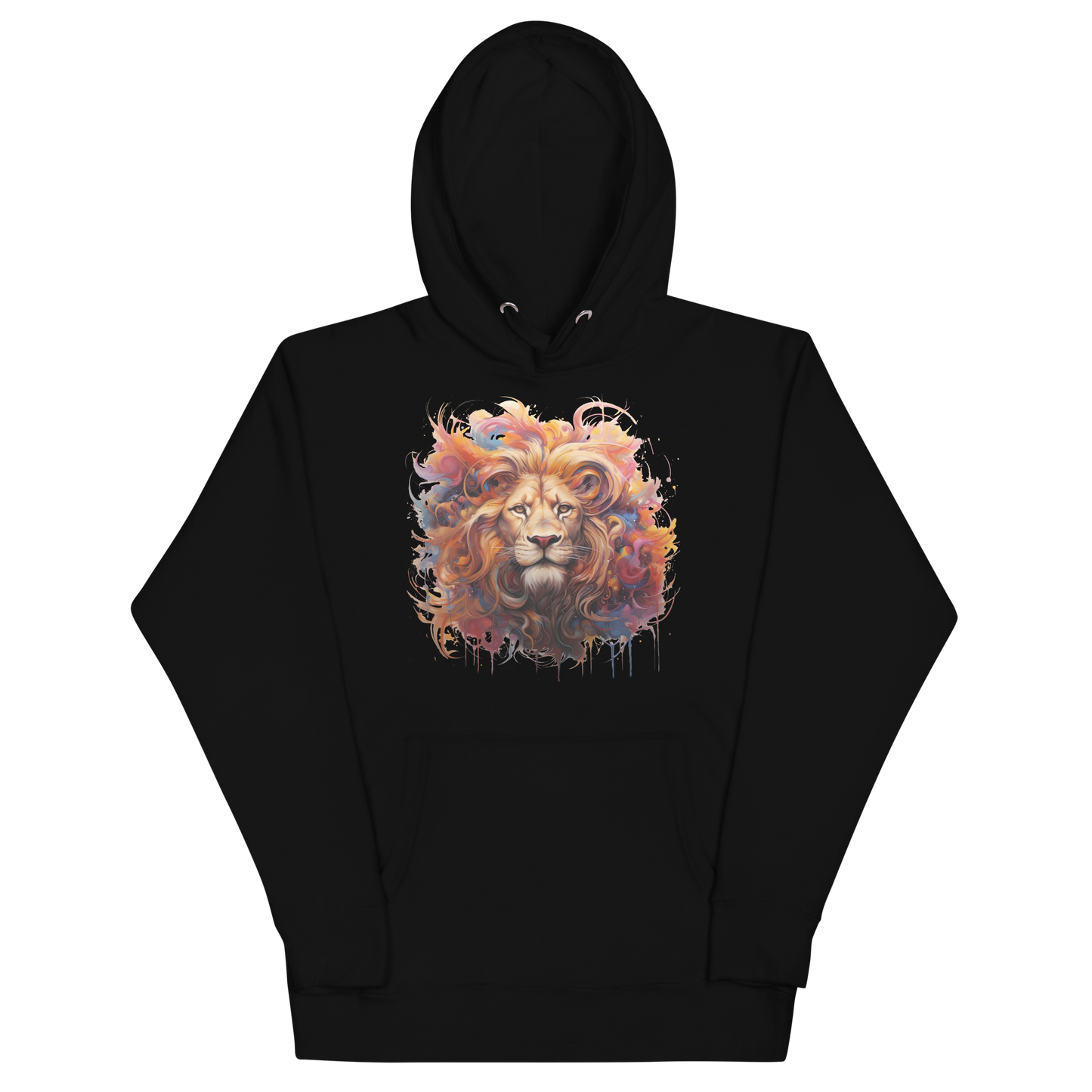 Mystical Lion Abstract. Unisex Hoodie