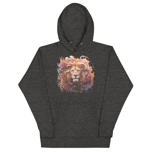 Mystical Lion Abstract. Unisex Hoodie