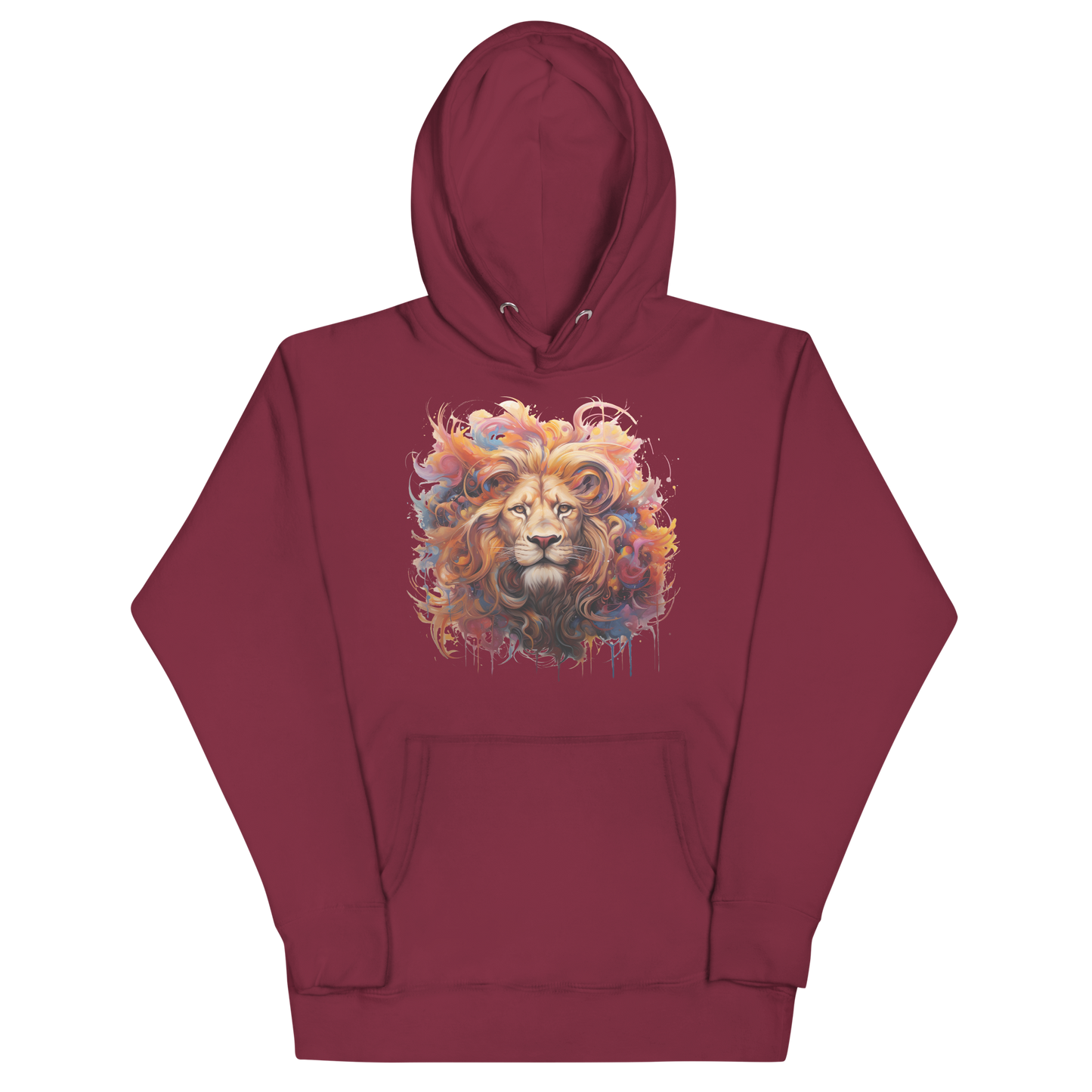 Mystical Lion Abstract. Unisex Hoodie