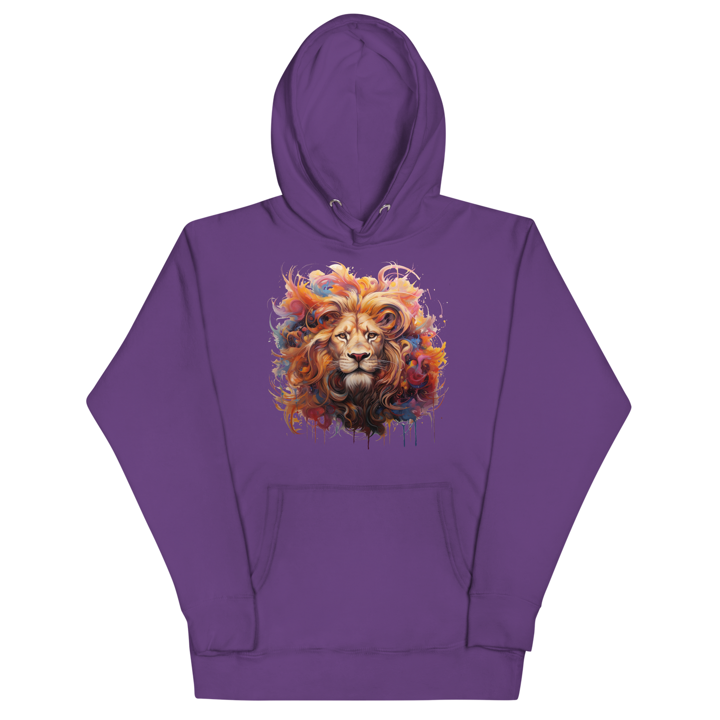 Mystical Lion Abstract. Unisex Hoodie