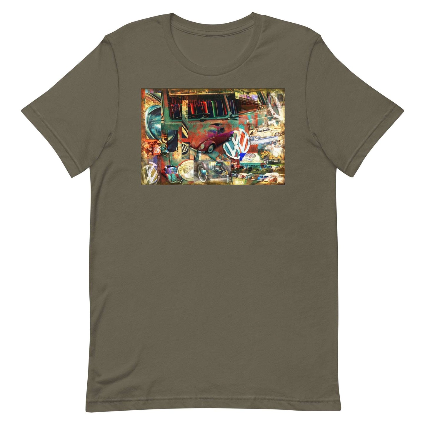 Volkswagen Collage Unisex t-shirt