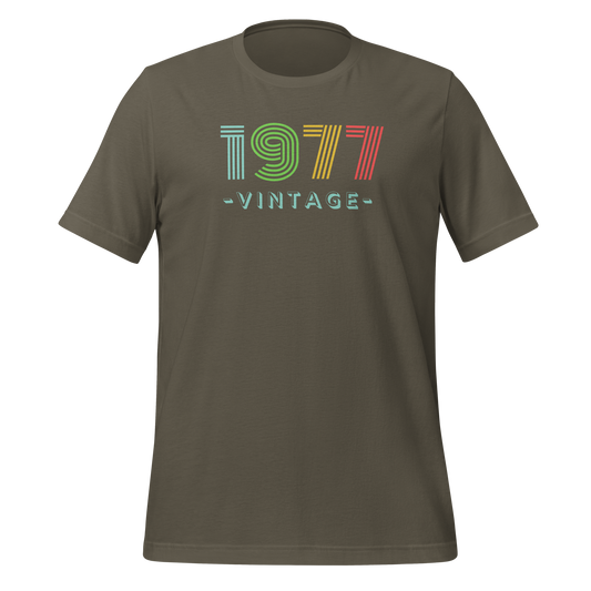 1977 Vintage Tee. Unisex T-shirt