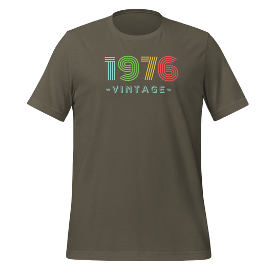 1976 Vintage. Unisex t-shirt